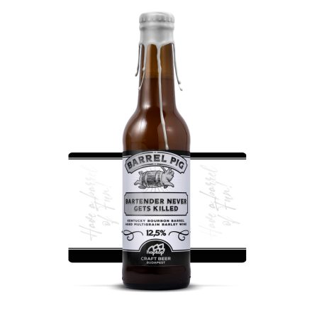 Bartender Never Gets Killed 12,5% - Multigrain Barley Wine /Barrel Pig Series/