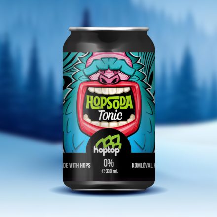 Hopsoda Tonic 0% - Komlóval készült szénsavas üdítőital