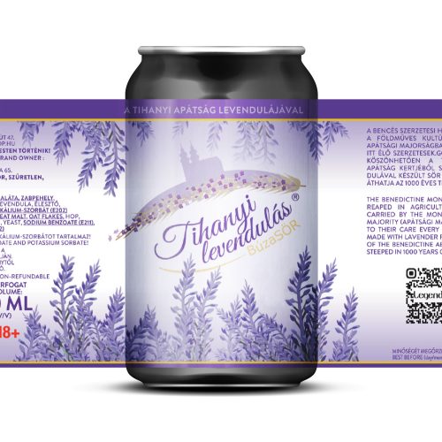 LAVENDER WHEAT BEER OF TIHANY 4,5% - WHEAT BEER
