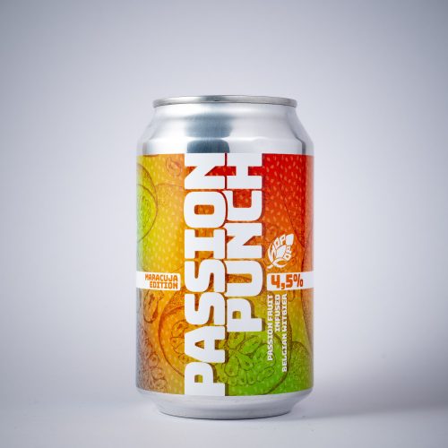 PASSION PUNCH 4,5% - PASSION FRUIT INFUSED BELGIAN WITBIER