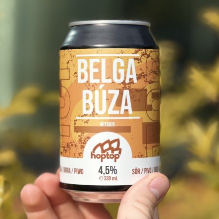 BELGA BÚZA 4,5% - WITBIER (can)