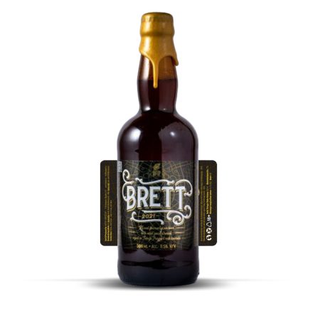 BRETT MATURED IN WOODEN BARREL 8,5% • 2021 •