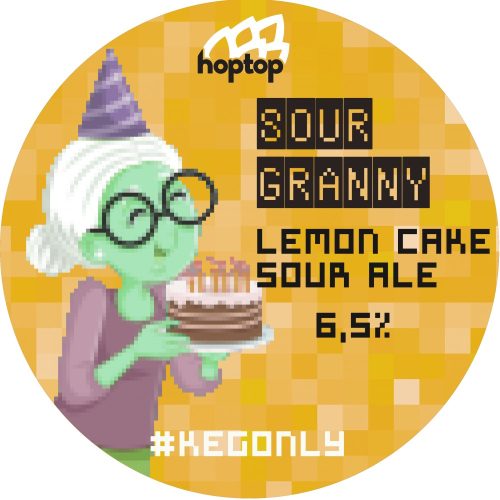 Sour Granny 6,5% - Lemon Cake Sour Ale (2022.11.03.-tól)