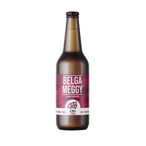 BELGA MEGGY 4,8% - BELGIAN CHERRY BEER (palack)