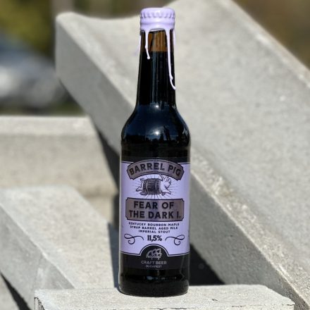 FEAR OF THE DARK I. 11,5% - MILK IMPERIAL STOUT /BARREL PIG SERIES/