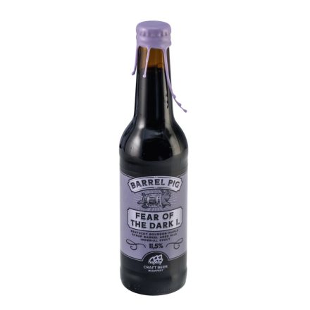 FEAR OF THE DARK I. 11,5% - MILK IMPERIAL STOUT /BARREL PIG SERIES/