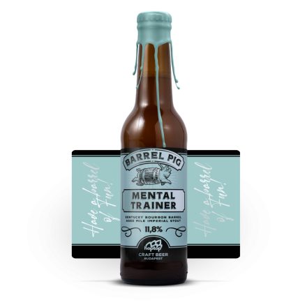 MENTAL TRAINER 11,8% - MILK IMPERIAL STOUT /BARREL PIG SERIES/