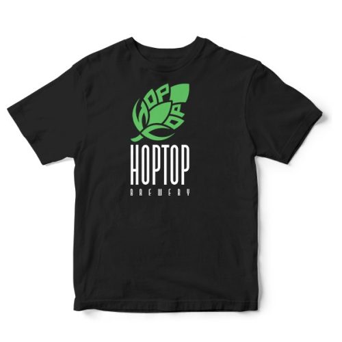 HopTop rövidujjú póló fekete