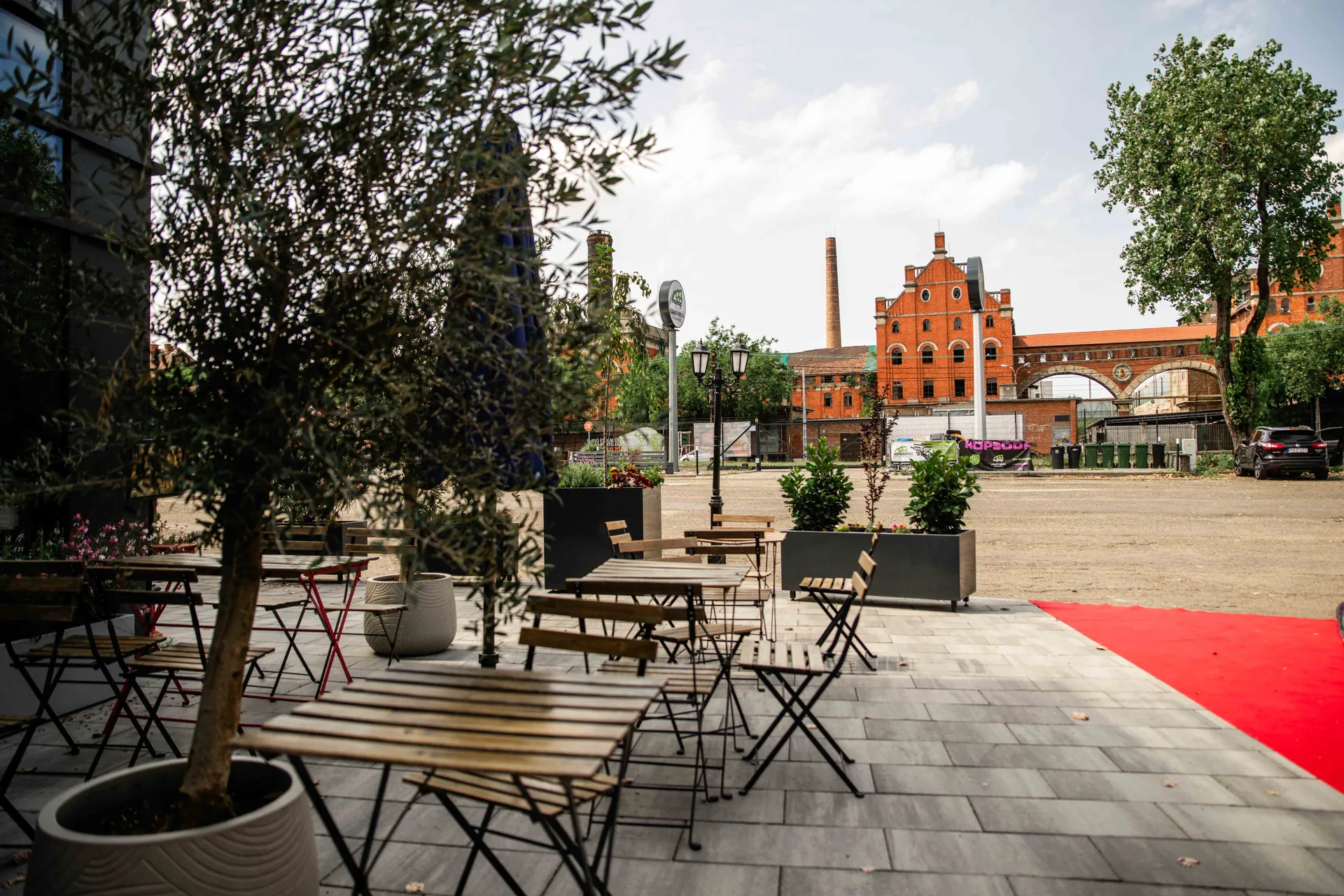 Brewpub terasz panorámával