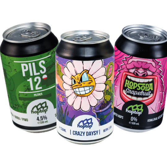HopTop dobozos sör